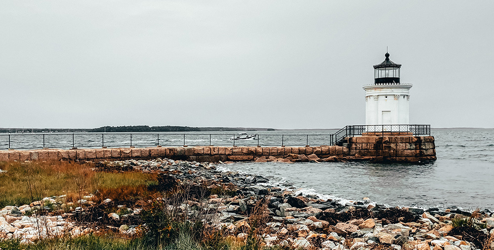 Lighthouse in Southern Maine